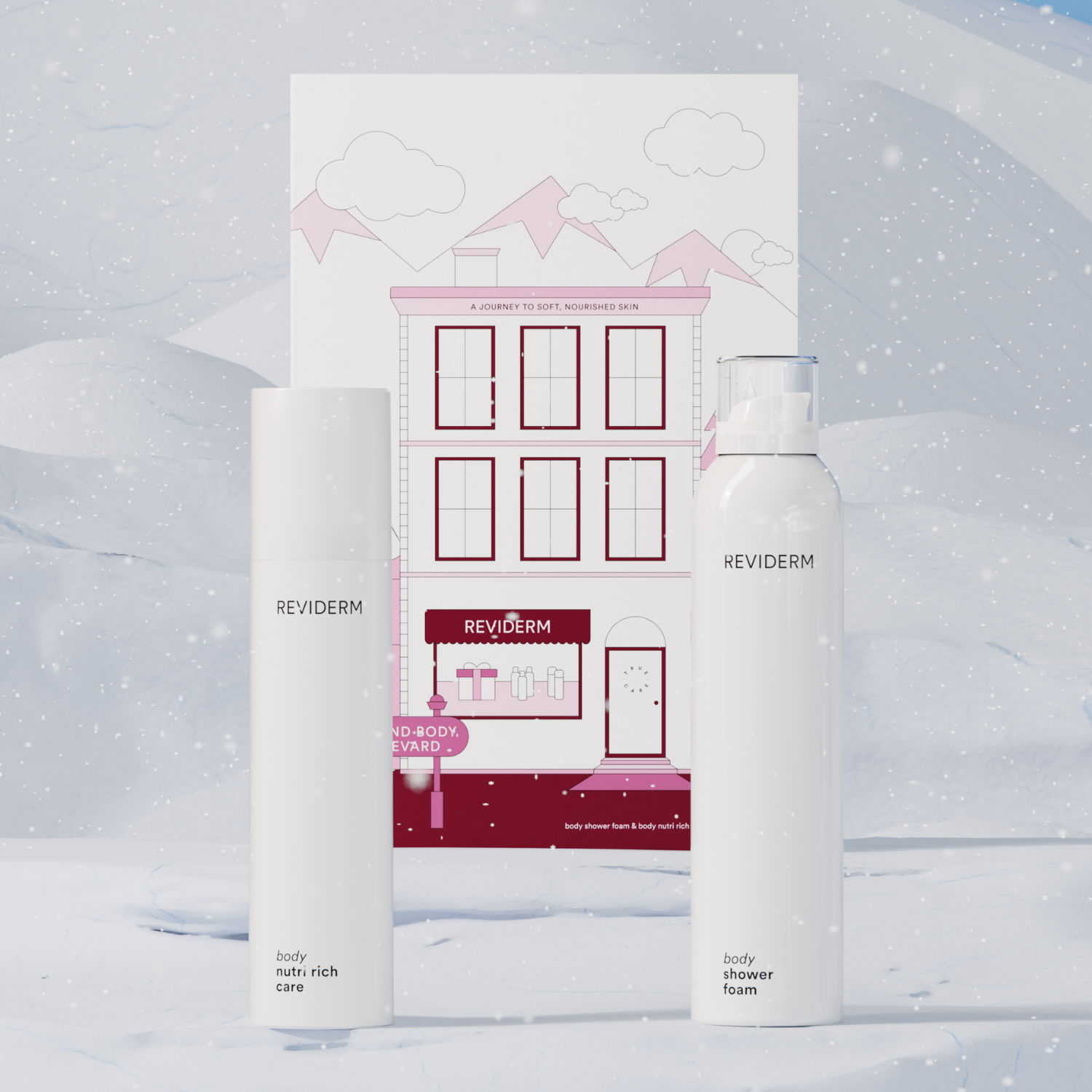 REVIDERM Body Shower Foam und Body Nutri Rich Care im Set