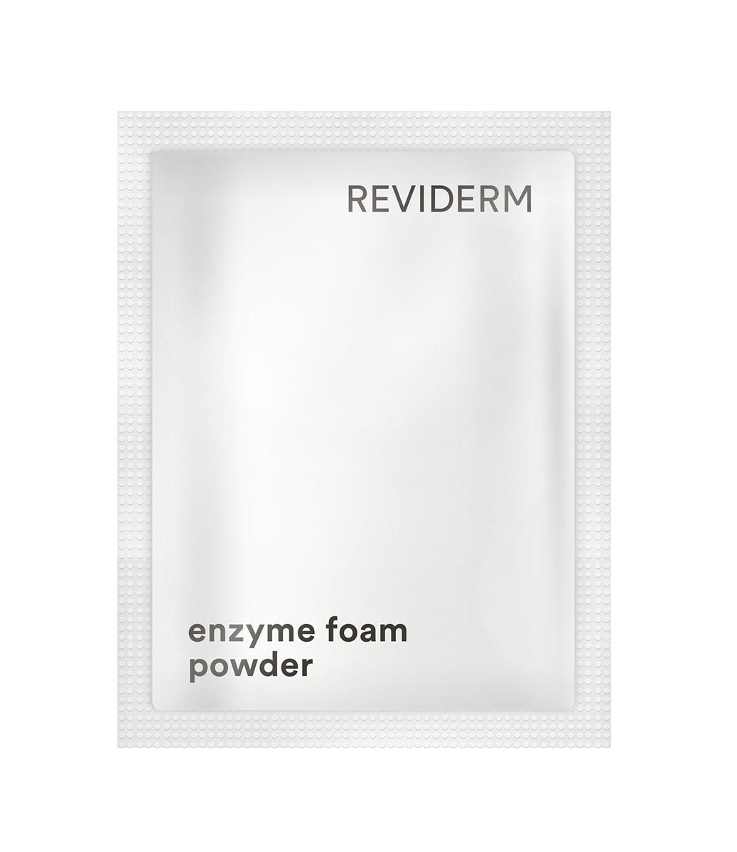 REVIDERM Enzyme Foam Powder klärender Peeling Schaum gegen Unreinheiten