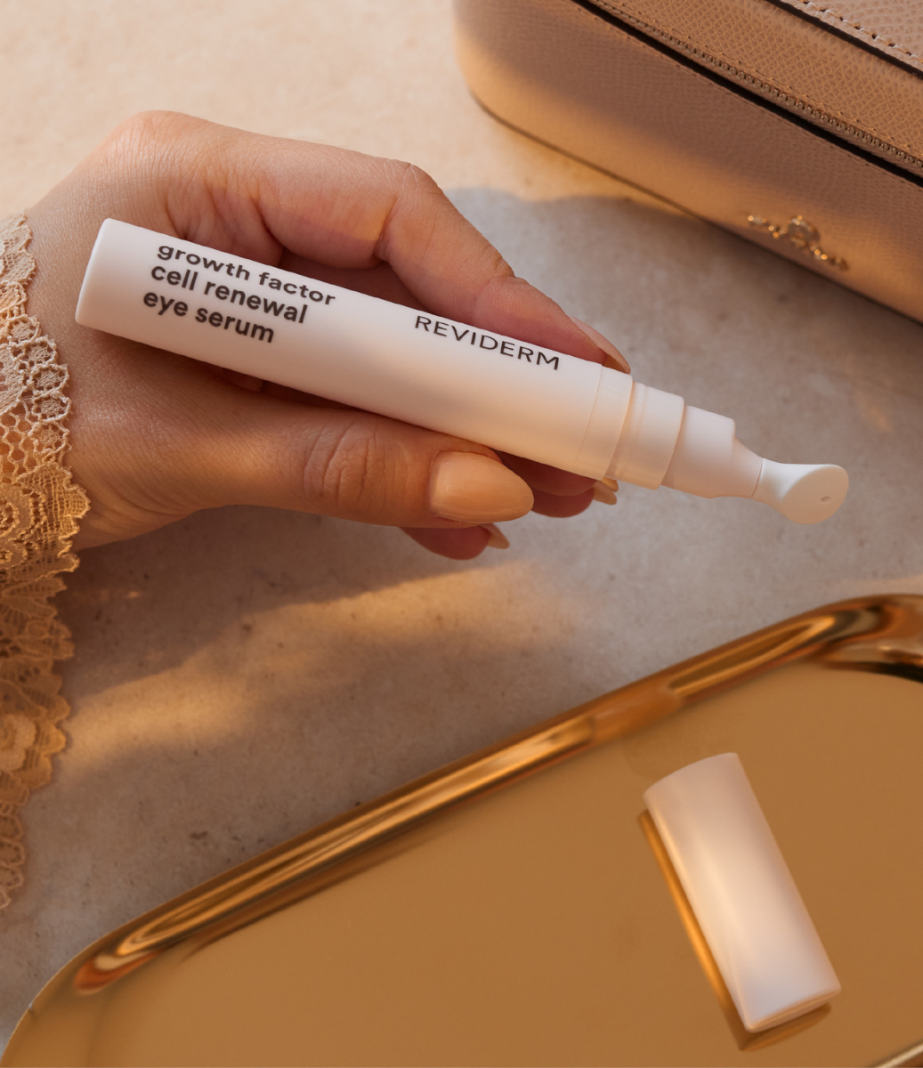REVIDERM Growth Factor Cell Renewal Eye Serum gegen Augenringe, Tränensäcke und feine Linien