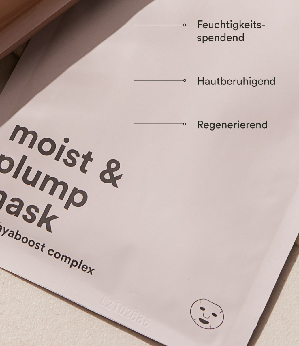 REVIDERM Moist & Plump Mask für intensive Hydration und glattes Hautbild