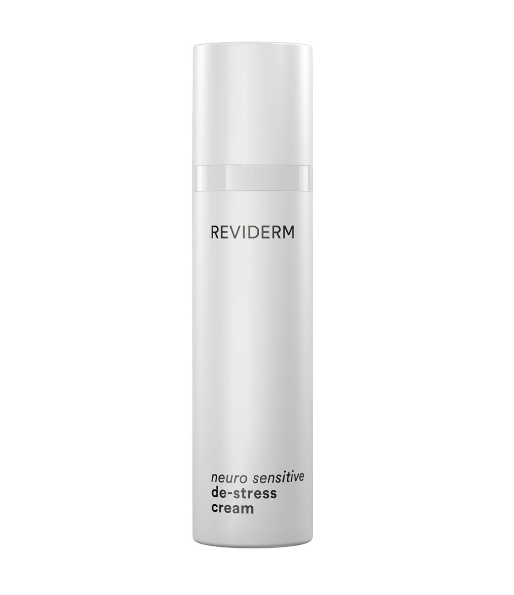 REVIDERM Neuro Sensitive De-Stress Cream Tiegel Frontansicht Verpackung 24h Pflege