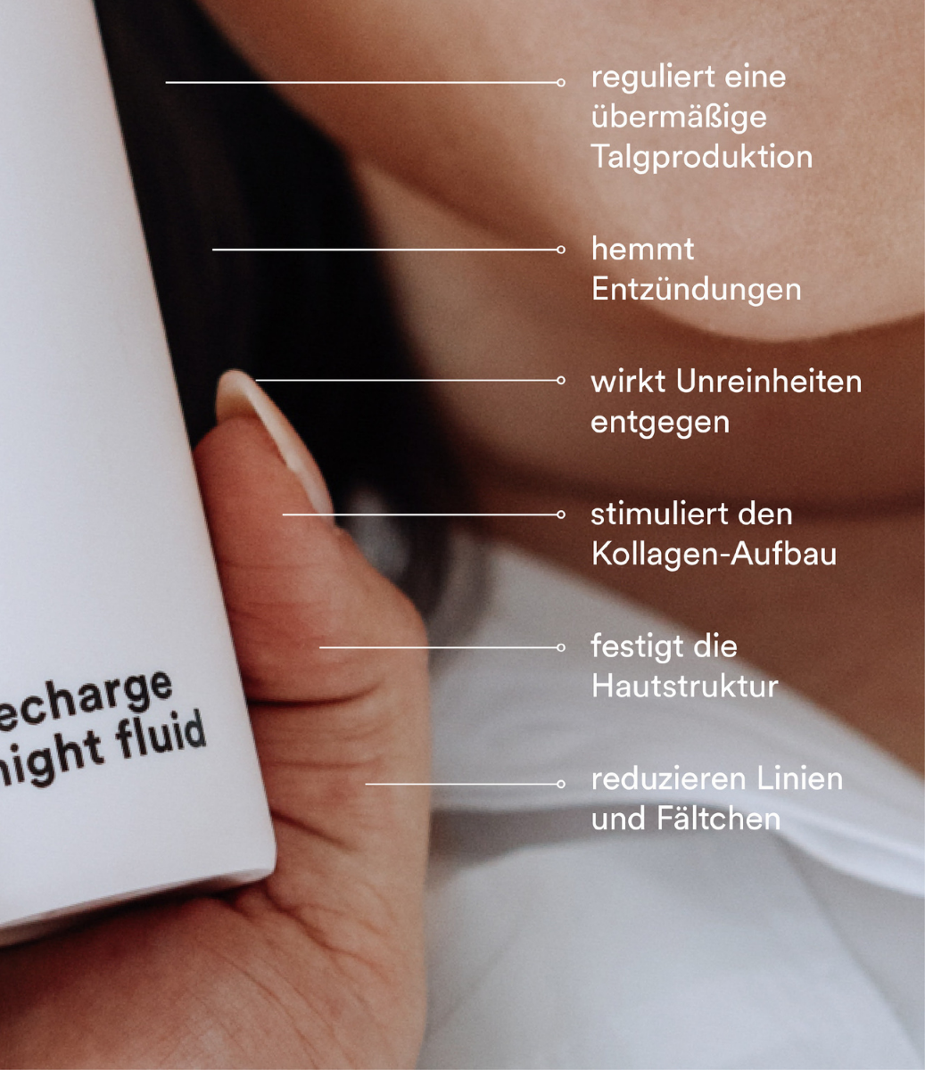 REVIDERM Recharge Night Fluid für glatte und verfeinerte Haut