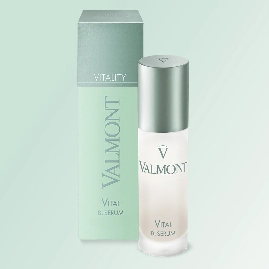 Valmont Vital B. Serum revitalisierendes Anti-Aging Gesichtsserum in Glasflasche