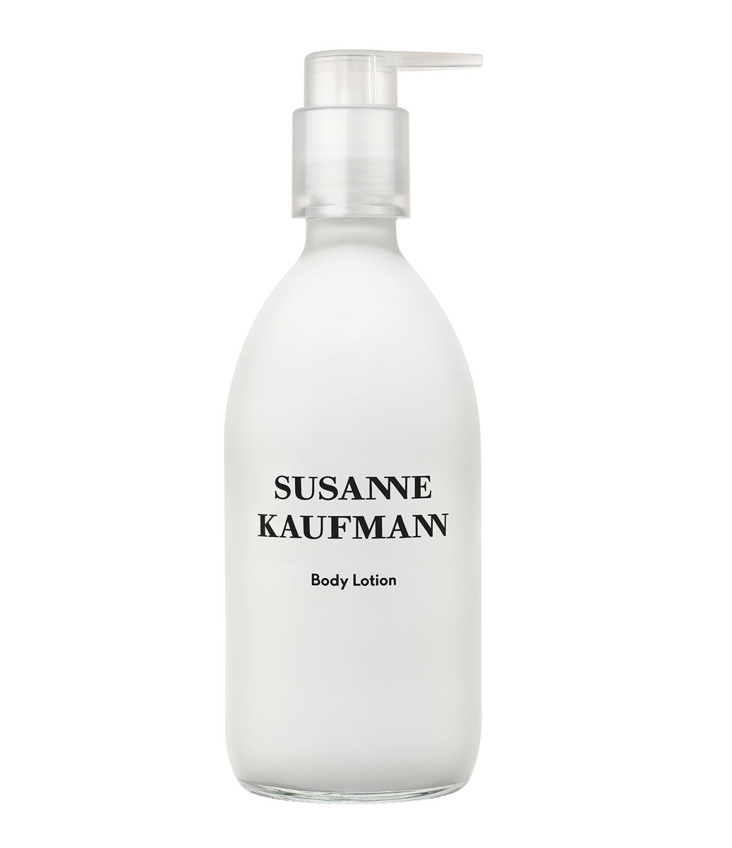 Sanfte, parfümfreie Bodylotion zur täglichen Pflege sensibler Haut.