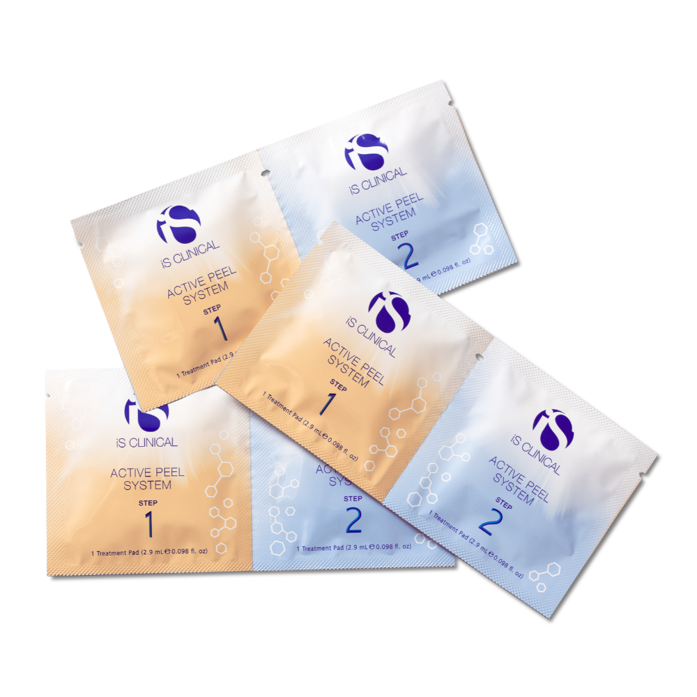 iS Clinical Active Peel System mit 15 Treatment Sets für eine glatte und strahlende Haut