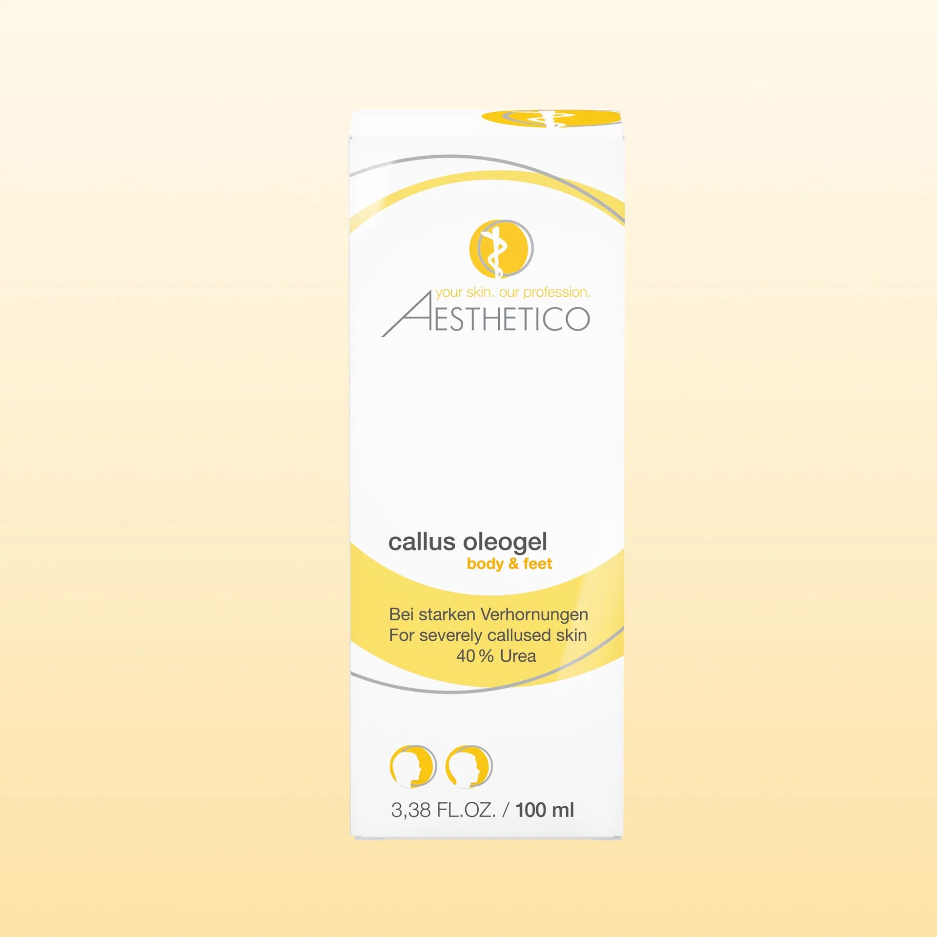 AESTHETICO Callus Oleogel 100 ml gegen starke Verhornungen