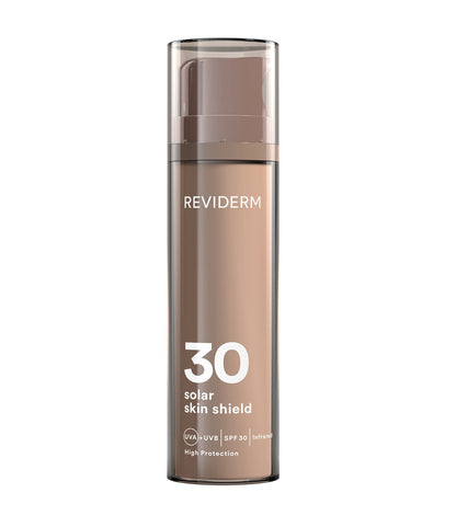 Solar Skin Shield SPF 30 | Sonnenfluid mit Kollagen- & Infrarotschutz 120 ml