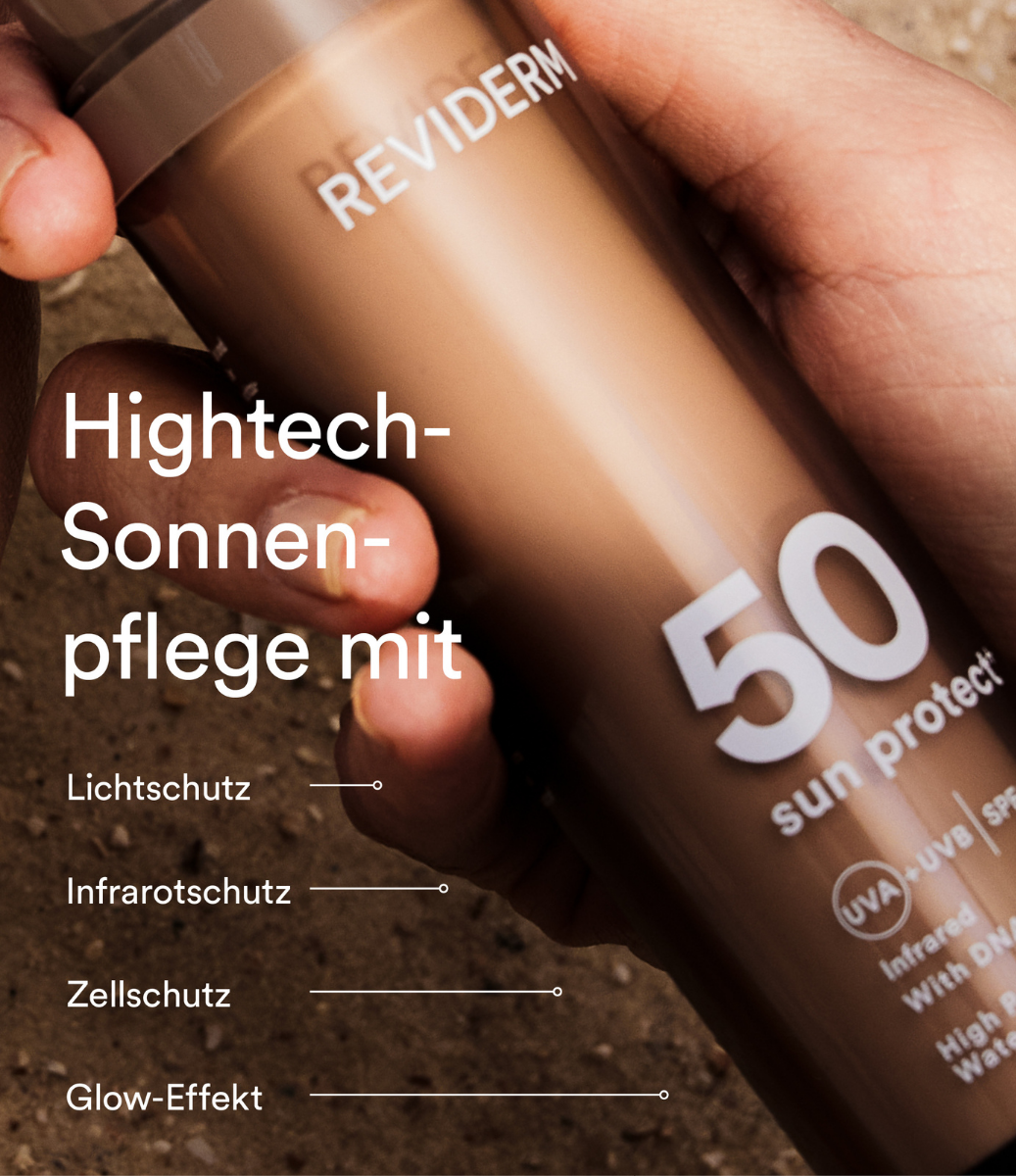 Hightech Sonnenfluid SPF 50 mit UVA UVB Schutz und leichter Textur für tägliche Gesichtspflege