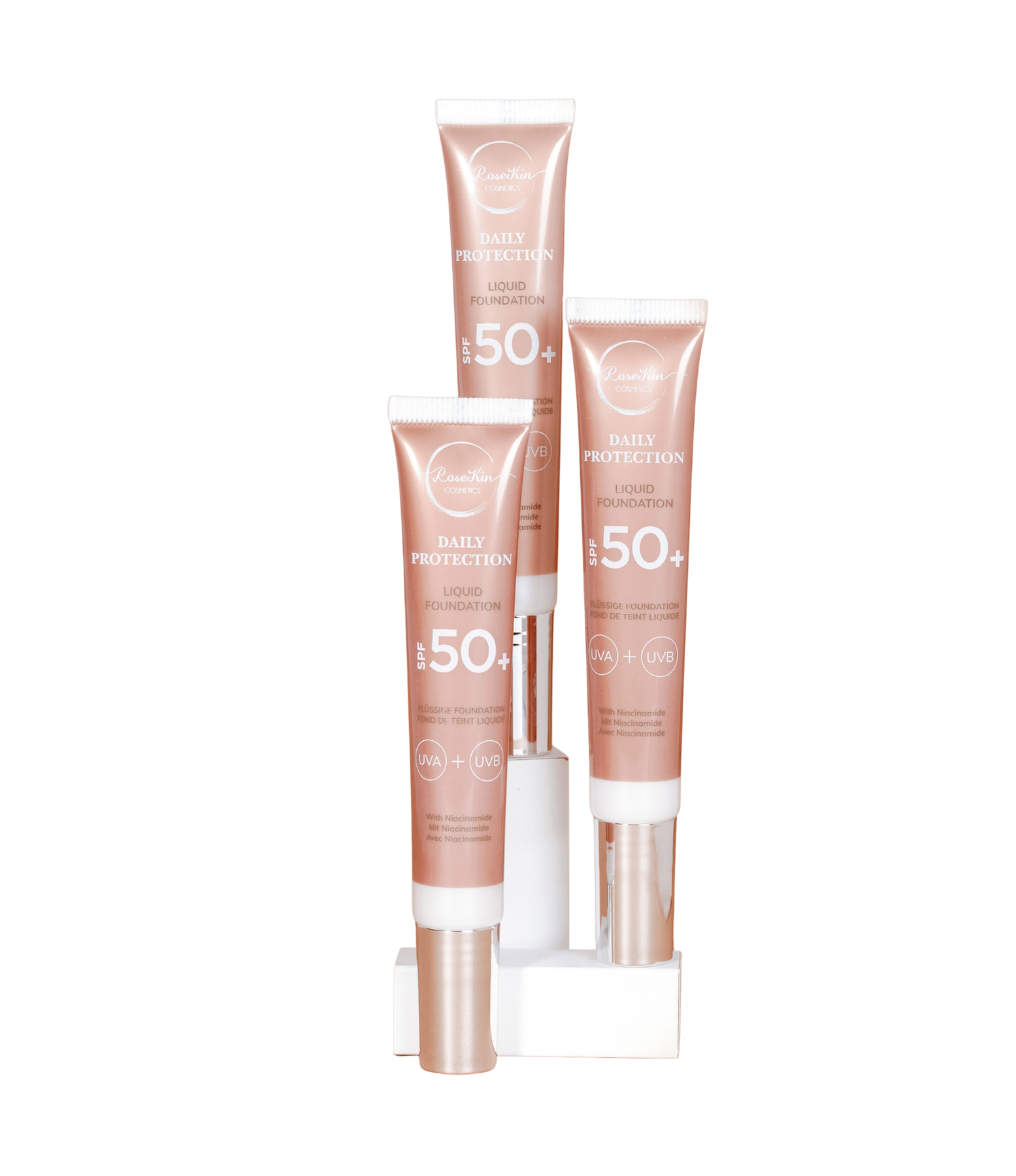 RoseKin Daily Protection Liquid Foundation SPF 50+ 30 ml flüssiges Make-up