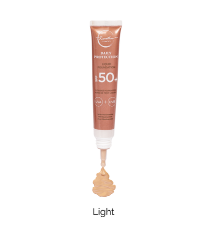 RoseKin Daily Protection Liquid Foundation SPF 50+ Light für helle Hauttöne
