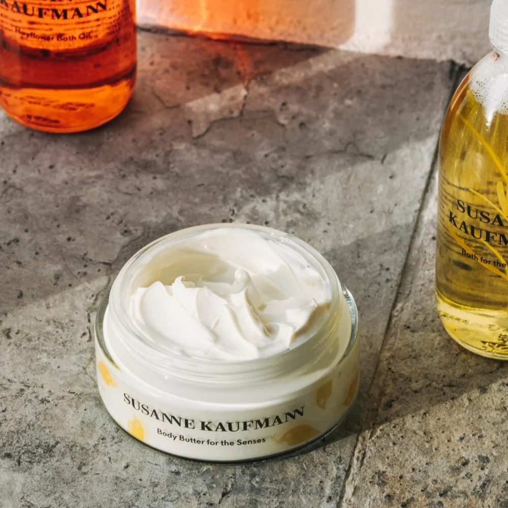 Susanne Kaufmann Body Butter for the Senses mit Sheabutter, Olivenöl und beruhigendem Lavendelduft