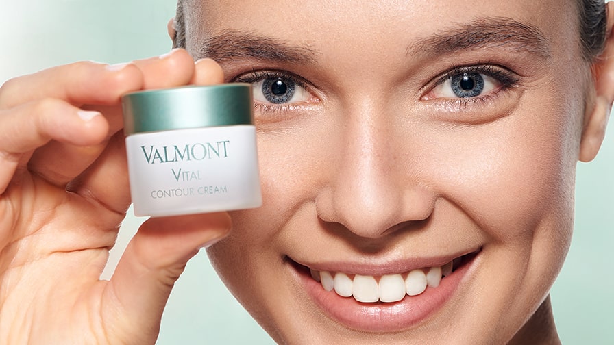 Valmont Vital Contour Cream straffende Anti-Aging Gesichtscreme im Tiegel