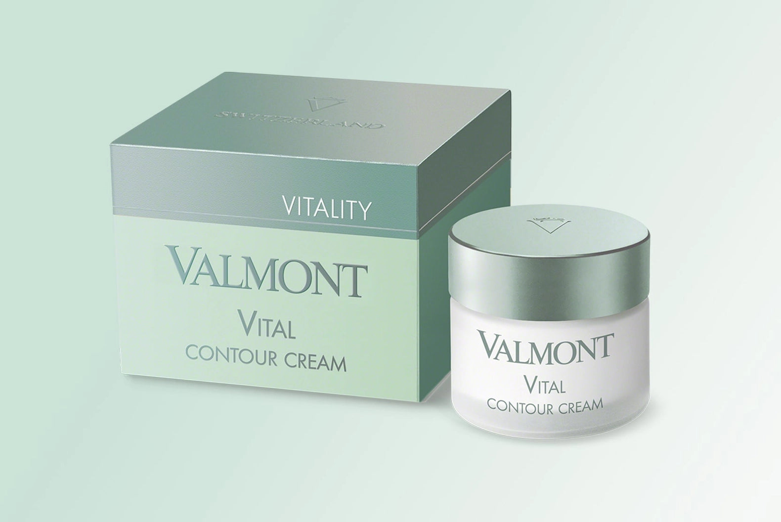 Valmont Vital Contour Cream straffende Anti-Aging Augenscreme im Tiegel