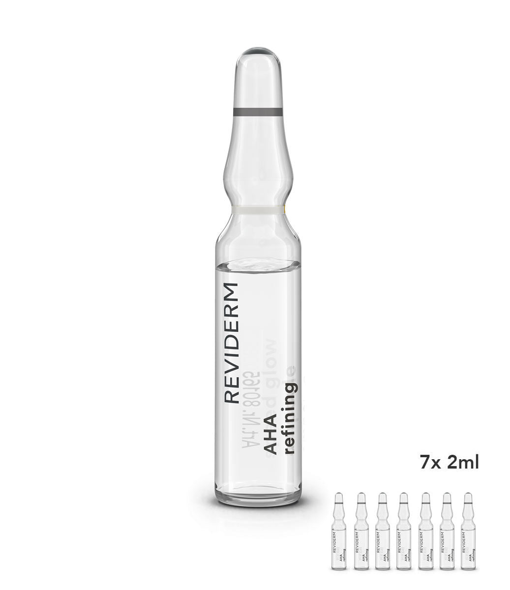 AHA refining ampoule